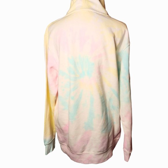 TIK-TOK Independent Trading Co. Pastel Tie-Dyed Midweight Hooded Sweatshirt XL - Picture 5 of 9
